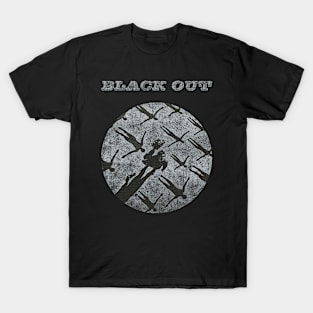 Muse // Black Out Retro Style T-Shirt